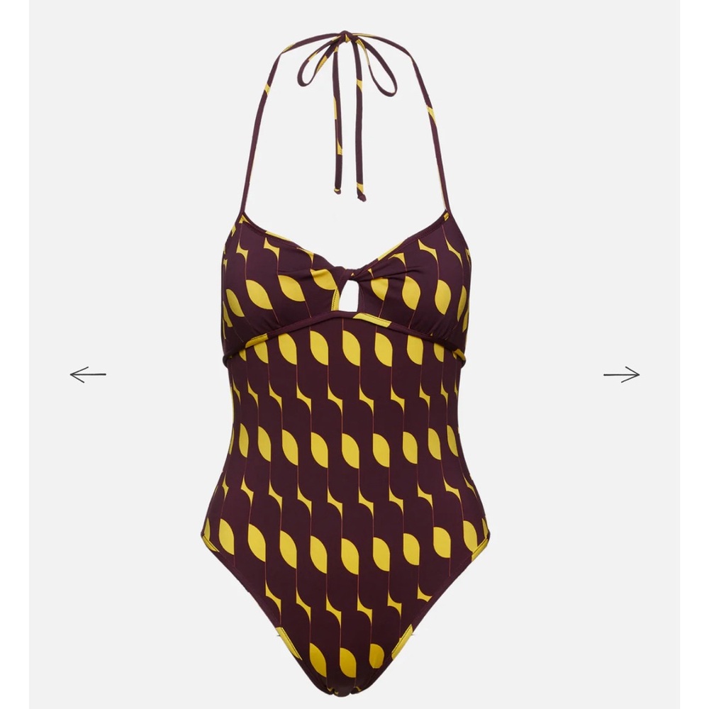 NWT Dries one piece printed swimsuit. Sz L